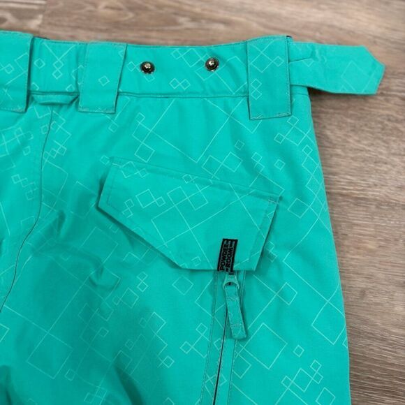 Powder Room Lil Chicks Womens Core 5000mm Snow Snowboard Ski Pants M - Picture 3 of 15